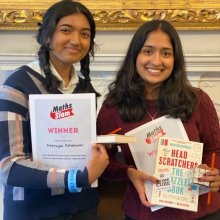 A Level Students Win MathsFest Competition at Royal Institution