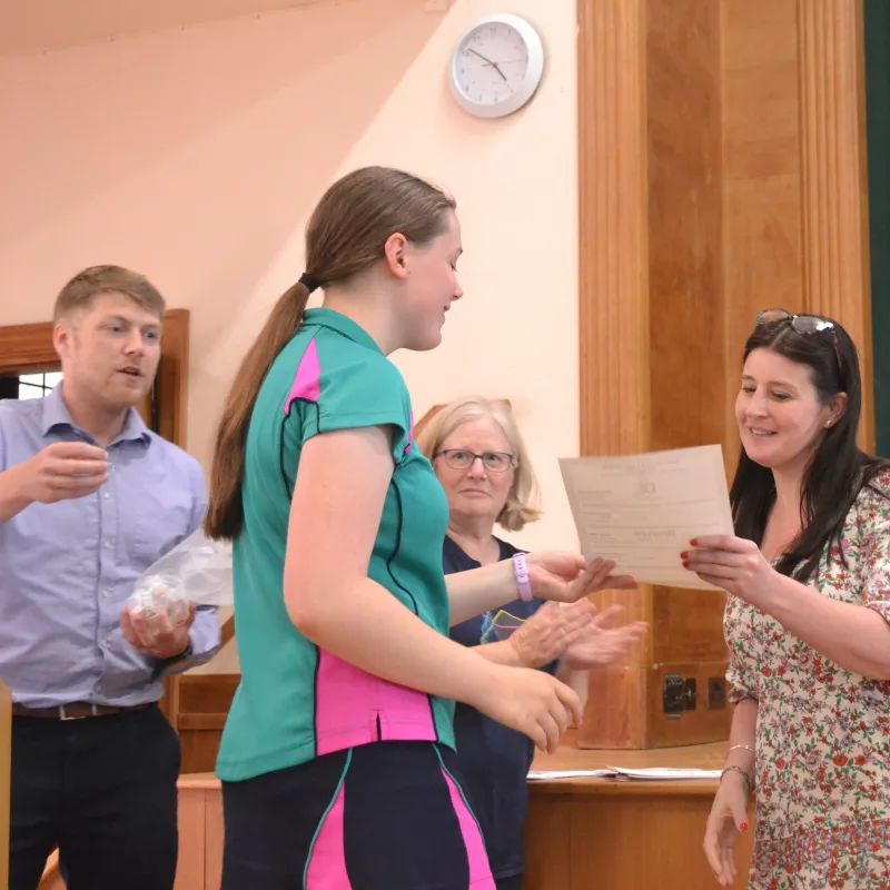 Duke of Edinburgh Certificates Awarded at School Celebration